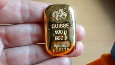 100g Gold Bar