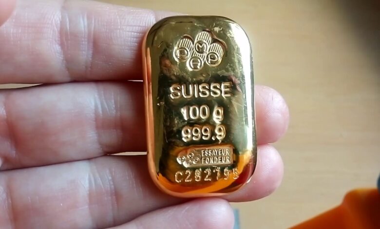 100g Gold Bar