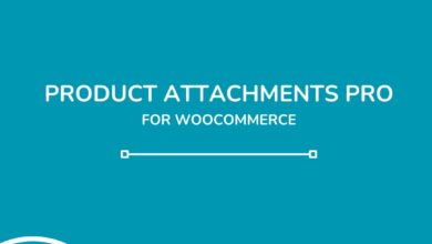 product attachment for woocommerce