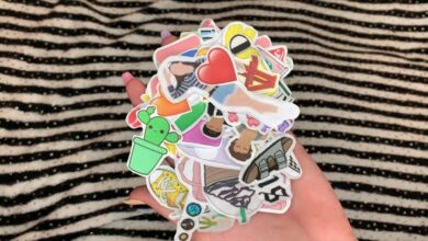 die cut stickers London
