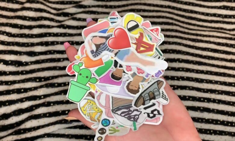die cut stickers London